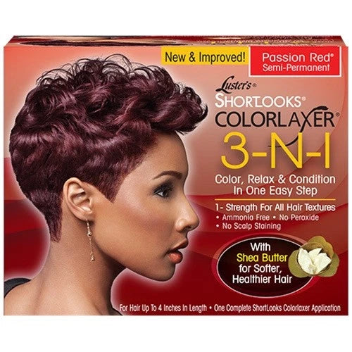 Luster's Shortlooks Color Relaxer 3-n-1 Red